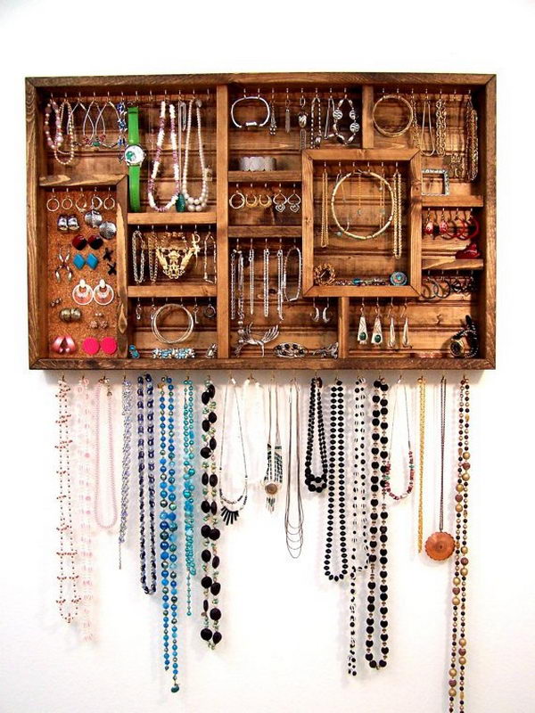 30+ Creative Jewelry Storage &amp; Display Ideas Styletic