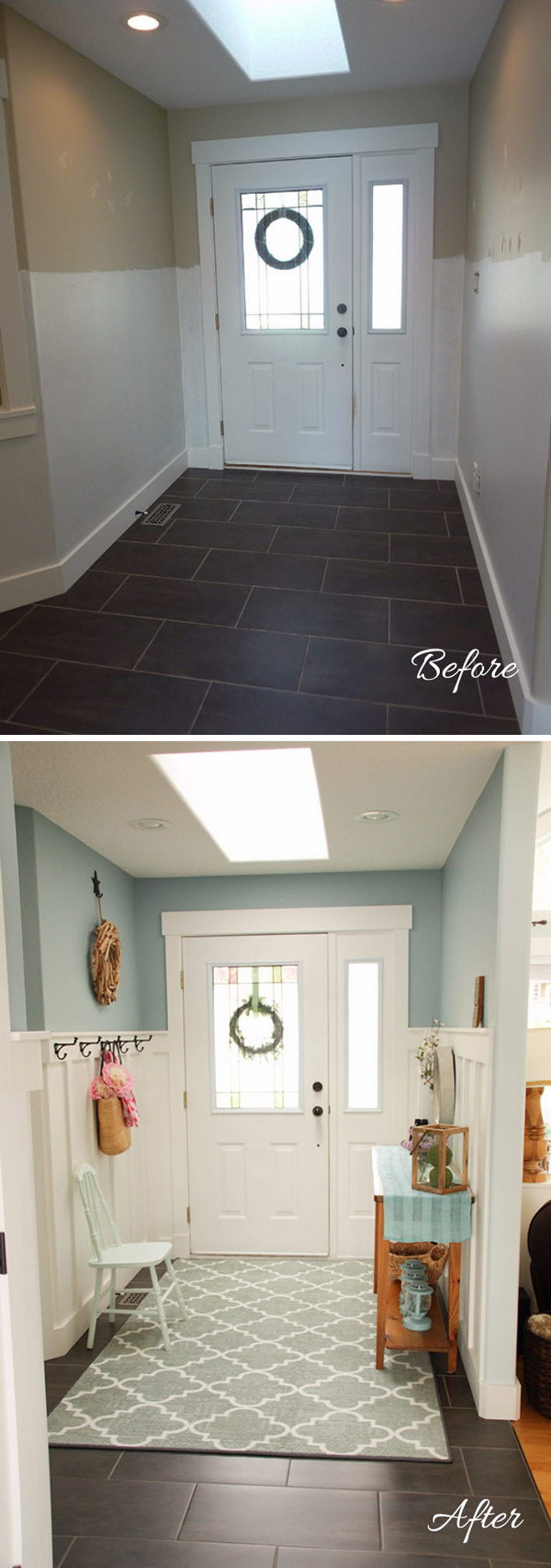30+ DIY Ideas to Give a Makeover to a Your Entryway | Styletic